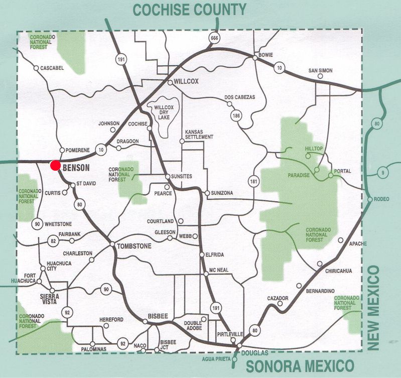 Cochise County Map